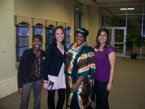 Group gathered for Black History Month event