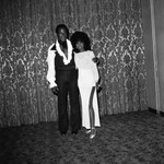 Miss Black America Beauty Pageant participants posing together, Atlantic City, 1972