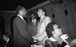 Testimonial to pioneer black historical achievement dinner at the Beverly Hilton, Los Angeles, 1981