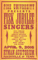 Fisk Jubilee Singers at the Ryman Auditorium