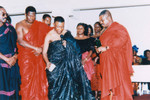 Pouring of libation, W.K. Anin's funeral ceremony