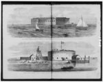 [Fort Sumter and Castle Pinckney, Charleston Harbor, South Carolina]