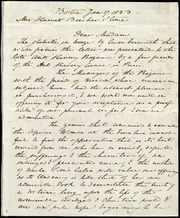 Letter to] Mrs. Harriet Beecher Stowe, Dear Madam [manuscript