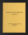 Department of Health, Education and Welfare, (HEW), 1961-1974. The Negro Family's Search for Economic Security, 1956. (Box 6, Folder 19)