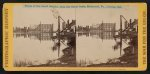 Ruins of the burnt district, from the canal basin, Richmond, Va., looking east