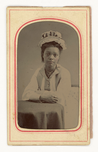 Tintype of a woman