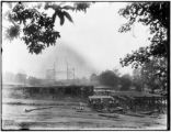 United States Government building during construction