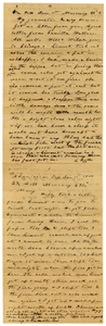 Thumbnail for Letter from C.B. Moore to Mary Moore, January 11, 1900