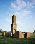 Ruins of Spring Hill, destroyed in Union siege at Battle of Petersburg, Virginia