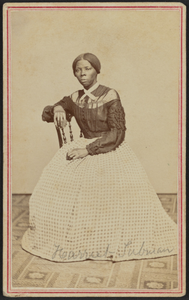 Carte-de-visite portrait of Harriet Tubman