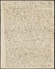 Partial letter to Deborah Weston] [manuscript