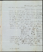 Thumbnail for Letter to] Miss Anna [sic] Warren Weston [manuscript