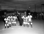 Negro Little League opening at Drew park, teams