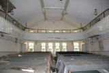 Green Street Baptist Church: interior, sanctuary, south wall