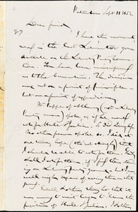 Letter from Gerrit Smith, Peterboro, [New York], to William Lloyd Garrison, 1852 Sept[ember] 11