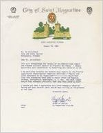 Letter from Virgil Stuart to Edwin Strickland Regarding Racial Unrest in Cities Throughout America