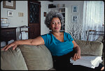 Toni Morrison [author, at her upstate New York home]