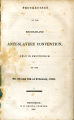 Proceedings of the Rhode-Island Anti-Slavery Convention...