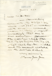 Letter from Phelps-Stokes Fund to W. E. B. Du Bois