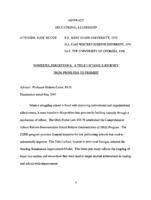 Powerful perceptions: a title I school's journey from problems to promise, 2003