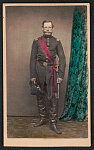 [Captain Charles S. Eigenbrodt of Co. E, 2nd Massachusetts Cavalry Regiment in uniform with sword]