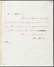 Letter to] Dear Madam [manuscript