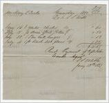 Receipt for payment from Mary C. Cocke to S. S. Webb, Greensboro, Alabama, January 18, 1851