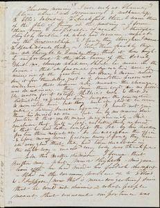 Incomplete letter from Caroline Weston, Chauncy Place, [Boston, Mass.], to Maria Weston Chapman and Henry Grafton Chapman, [1841]