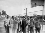 Playground dedication, Los Angeles, 1963