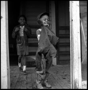 Children in Winter Clothing