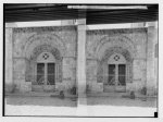 Church of the Holy Sepulchre and surroundings. Church of The Redeemer. Crusader doorway incorporated in new church