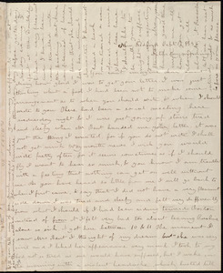 Letter from Deborah Weston, New Bedford, [Mass.], to Mary Weston, Sept. 17, 1836, Saturday morning