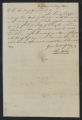 Governors' Papers: Benjamin Smith Correspondence, May 1811