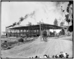 Steel framework for Power House erected