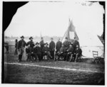 [Culpeper, Va. Brig. Gen. Henry Prince of the 2d Division, 3d Corps, and staff]