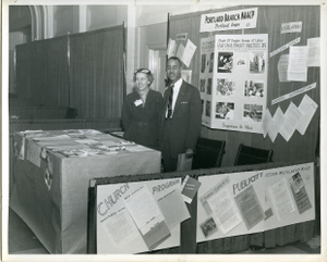 Portland NAACP booth