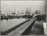 City Point, Va. 1865(?). Magazine wharf.