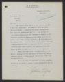 General Correspondence of the Director, Last Names T-U, September 1917 to August 1918