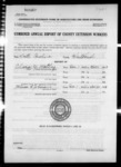 Combined Annual Report of County Extension Workers, African American, Hertford County, NC