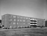 Men's dormitory at Alabama State College in Montgomery, Alabama.