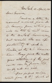 Letter to] Dear Garrison [manuscript