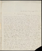 Letter to] My dear Anne [manuscript