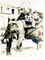 Men on Elephant