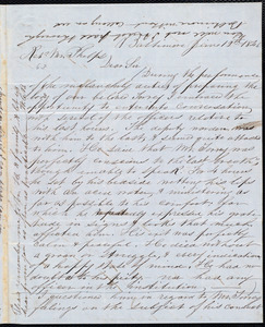 Letter from W. C. Bradley, Baltimore, to Amos Augustus Phelps, June 12th 1846