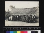 Congregation in village, Olayinka, Nigeria, ca. 1910