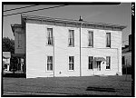 3.   October 1972 WEST (SIDE) ELEVATION - Mullica Hill Town Hall, South Main Street (Bridgeton Pike) &amp; Woodstown Road, Mullica Hill, Gloucester County, NJ