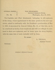 General orders. No. 34