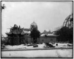 China's pavilion under construction