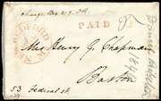 Envelope to] Mrs. Henry G. Chapman [manuscript