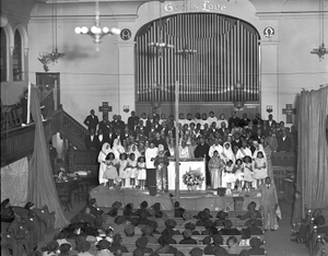 Shiloh Church pageant [acetate film photonegative]